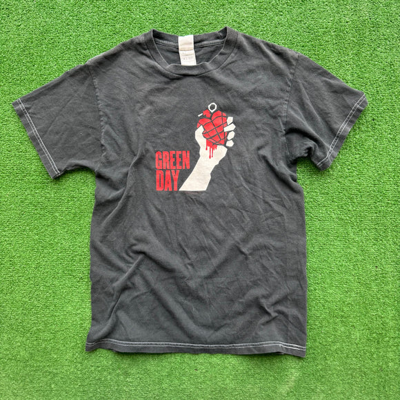 Vintage Green Day Tour Tee Size M
