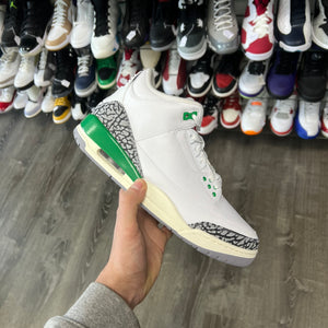 Jordan Lucky Green 3s Size 11W/9.5M