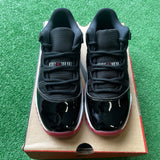 Jordan Bred Low 11s Size 7Y