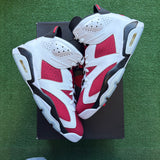 Jordan Carmine 6s Size 12