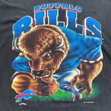Vintage Buffalo Bills Black Character Tee Size XL