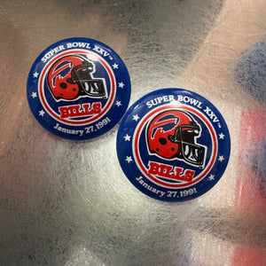 Vintage Buffalo Bills Earrings