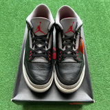 Jordan Black Cement 3s Size 10.5