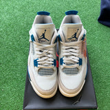Jordan Military Blue 4s Size 8.5