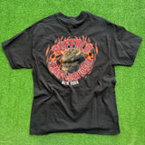 Vintage Harley Davidson Buffalo Tee Size L