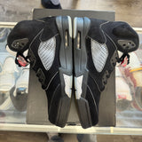 Jordan Black Metallic 5s Size 10.5