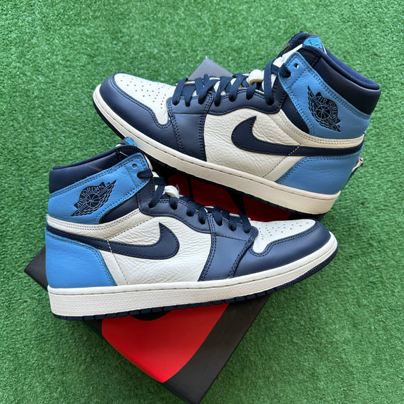 Jordan Obsidian 1s Size 10