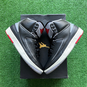 Jordan Black Cement 2s Size 7Y