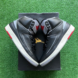 Jordan Black Cement 2s Size 7Y