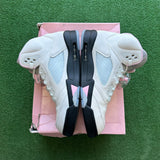 Jordan Medium Soft Pink 5s Size 12