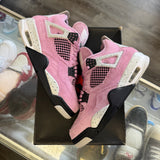 Jordan Orchard Pink 4s Size 10.5W/9M
