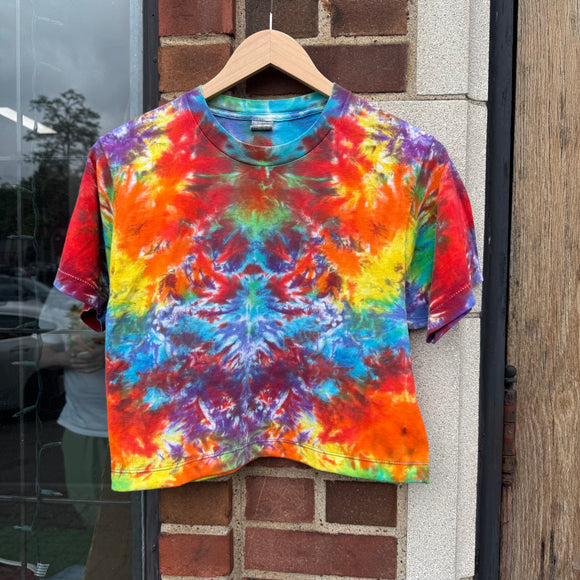 Vintage Tie Dye Crop Top Size S