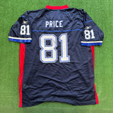 Vintage Buffalo Bills Peerless Price Jersey Size XXL