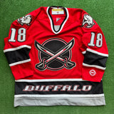 Vintage Buffalo Sabres Miroslav Satan Jersey Size XL