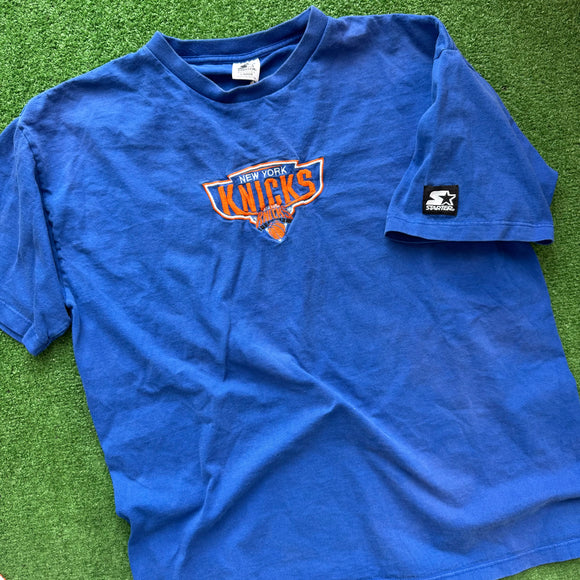 Vintage New York Knicks Starter Tee Size L