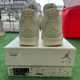Jordan Metallic Gold 4s Size 12W/10.5M