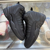 Jordan Winterized Black 12s Size 7Y