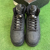 Jordan Black Silver 3Lab 5s Size 10