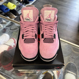 Jordan Orchard Pink 4s Size 10.5W/9M