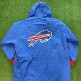 Vintage Buffalo Bills Rain Jacket Size XL
