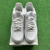 Nike White Low Air Force 1s (Tried On) Size 8.5