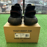 Yeezy Black Red 350s Size 10.5