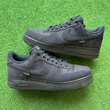 Nike Navy Canvas Low Air Force 1s Size 13