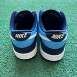 Nike University Blue White Low Dunks Size 5Y