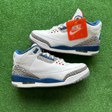 Jordan True Blue 3s Size 9