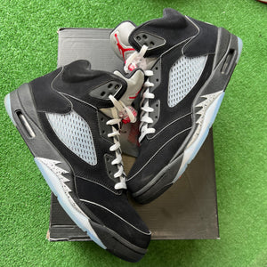 Jordan Black Metallic 5s Size 13