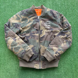 Anti Social Bomber Jacket Size M