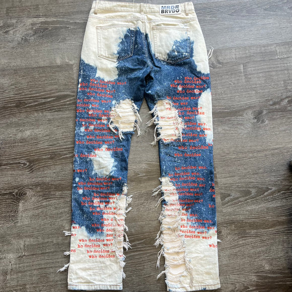 Who Decides War Jeans Size 32
