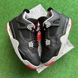Jordan Reimagined Bred 4s Size 8.5