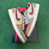 Jordan Zion Williamson Voodoo Low 1s Size 8.5