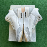 Jordan Craft Ivory 3s Size 8