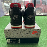 Jordan Reimagined Bred 4s Size 6.5Y