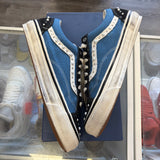Vans Pearlized Black Navy LX Old Skool Size 10.5