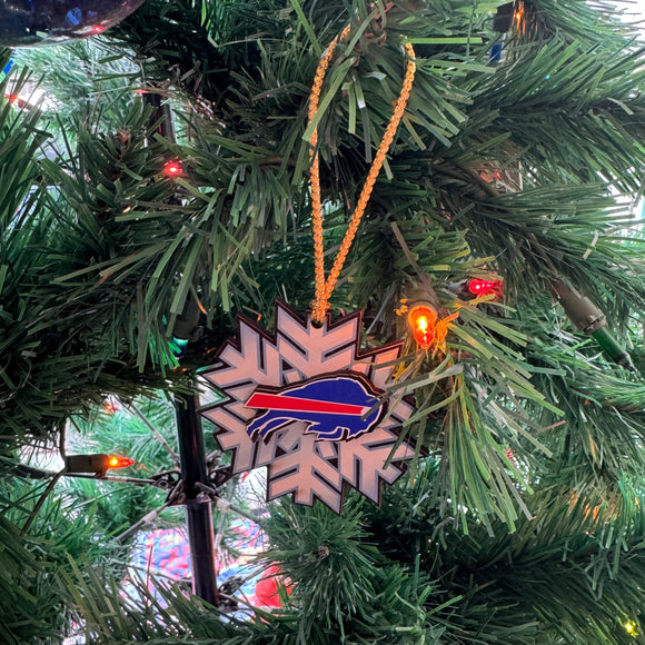 Vintage Buffalo Bills Christmas Ornament