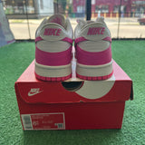 Nike Laser Fuchsia Low Dunks Size 6.5Y