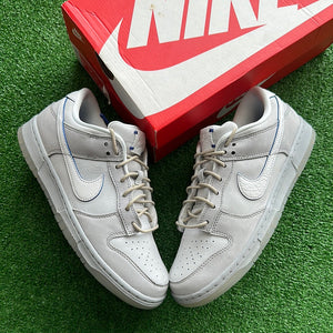 Nike Wolf Grey Pure Platinum Low Dunk Size 9