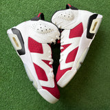 Jordan Carmine 6s Size 11.5