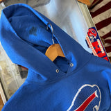 Vintage Buffalo Bills Hoodie Crop Top Size L