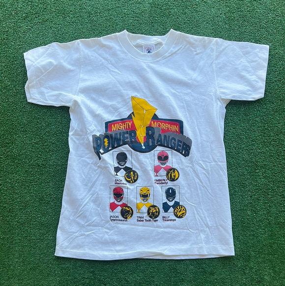 Vintage Power Rangers Tee Size XS