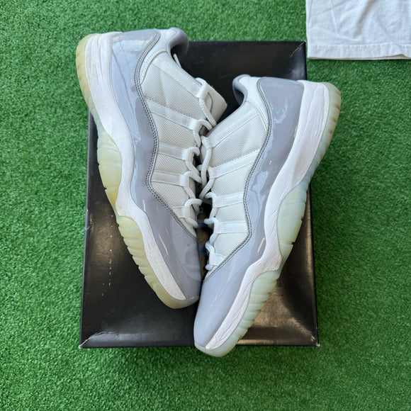 Jordan Cement Grey Low 11s Size 12