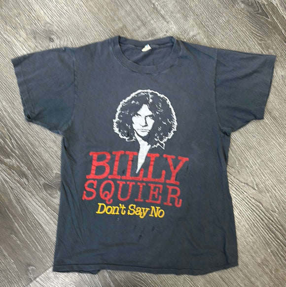 Vintage Billy Squier Don’t Say No Tour Tee Size L