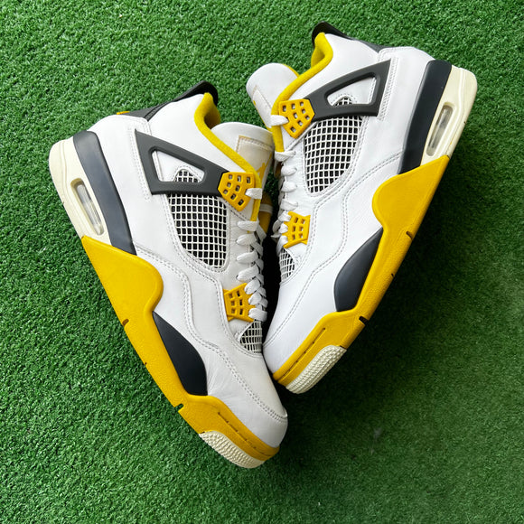 Jordan Vivid Sulfur 4s Size 11.5W/10M