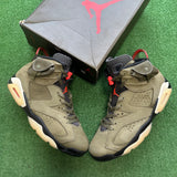 Jordan Travis Scott 6s Size 13