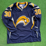 Vintage Buffalo Sabres Ryan Miller Jersey Size L