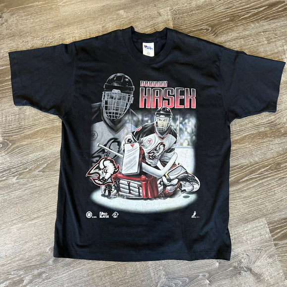 Vintage Buffalo Sabres Dominik Hasek Tee Size XL