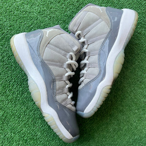 Jordan Cool Grey 11s Size 5Y